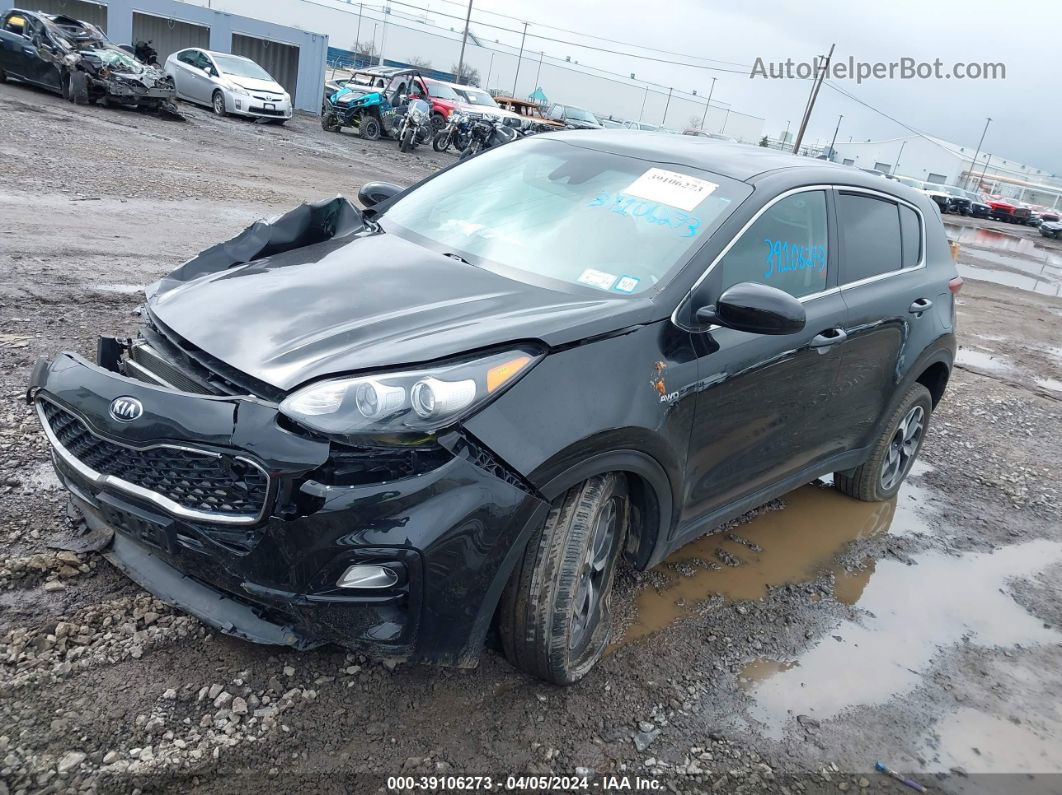 2020 Kia Sportage Lx Black vin: KNDPMCAC3L7816435