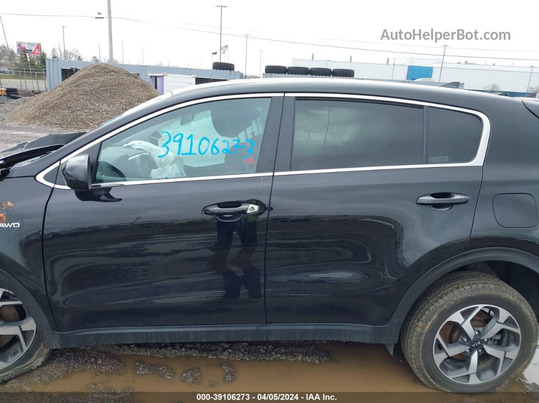 2020 Kia Sportage Lx Black vin: KNDPMCAC3L7816435