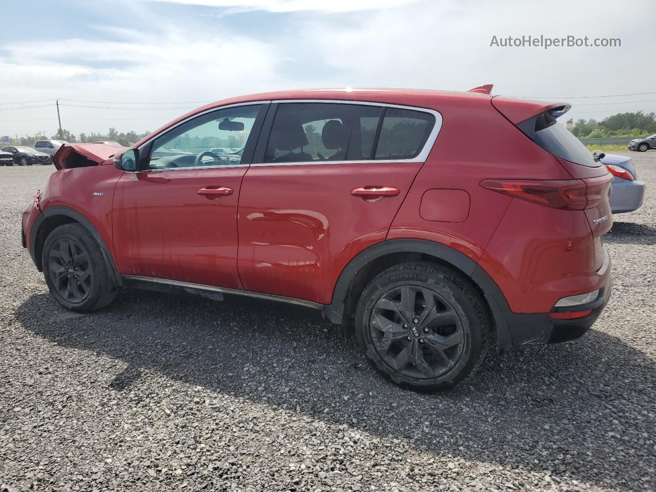 2020 Kia Sportage Lx Красный vin: KNDPMCAC3L7824860