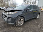 2017 Kia Sportage Lx Black vin: KNDPMCAC4H7066227