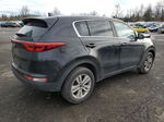 2017 Kia Sportage Lx Black vin: KNDPMCAC4H7066227