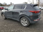 2017 Kia Sportage Lx Black vin: KNDPMCAC4H7066227