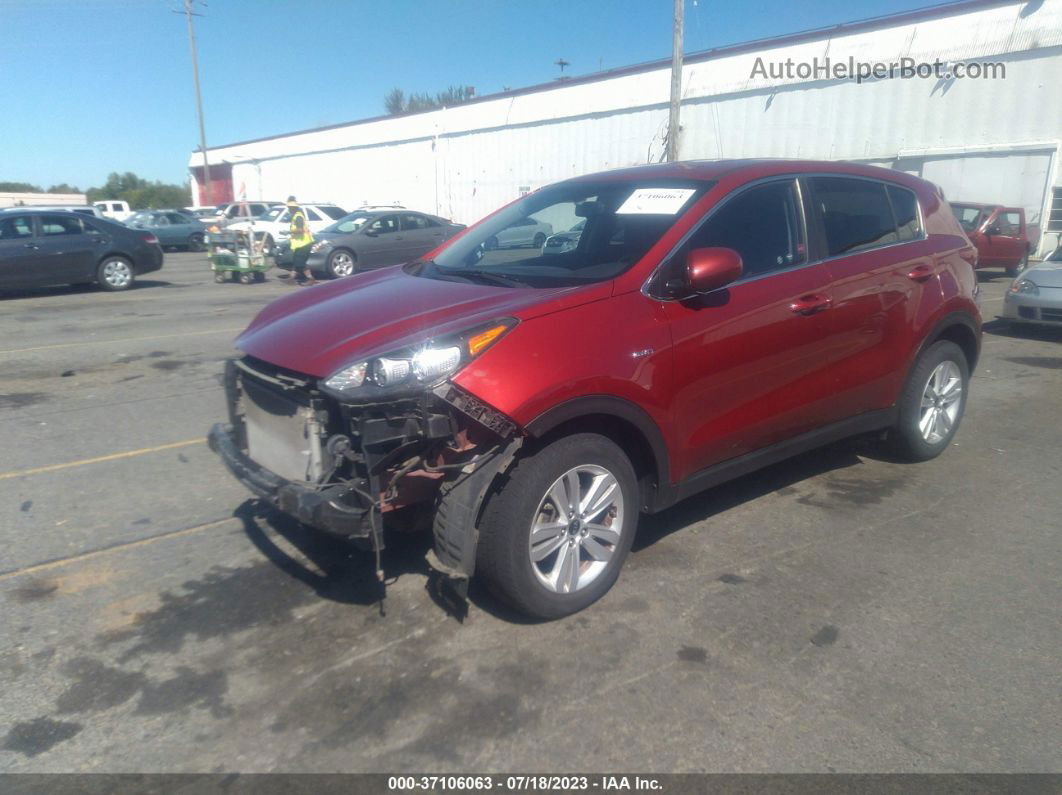 2017 Kia Sportage Lx Red vin: KNDPMCAC4H7080726