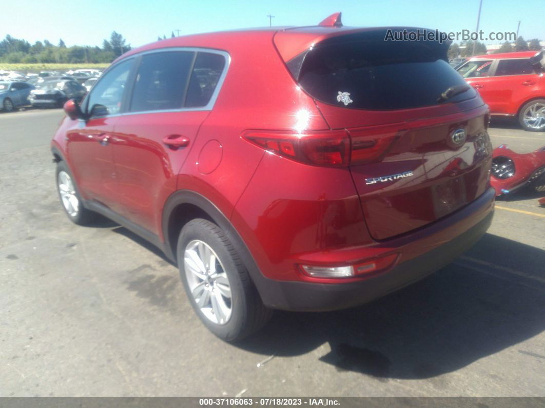 2017 Kia Sportage Lx Red vin: KNDPMCAC4H7080726