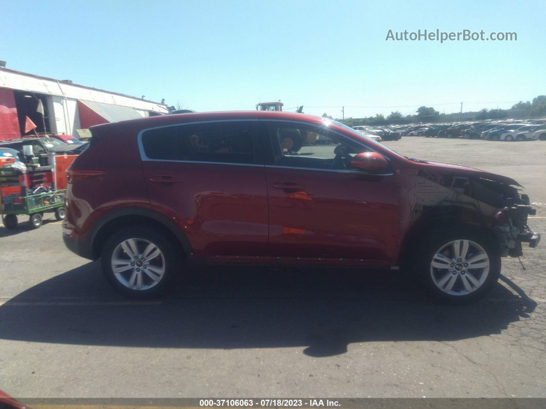 2017 Kia Sportage Lx Red vin: KNDPMCAC4H7080726