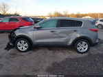 2017 Kia Sportage Lx Gray vin: KNDPMCAC4H7225022