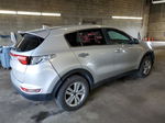 2017 Kia Sportage Lx Silver vin: KNDPMCAC4H7262474