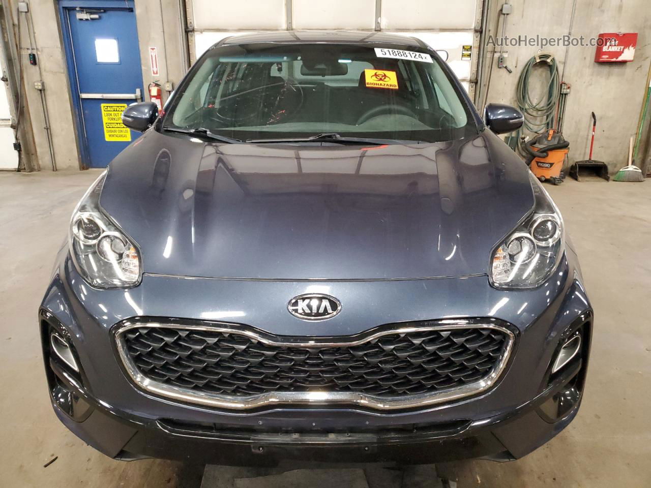 2020 Kia Sportage Lx Синий vin: KNDPMCAC4L7670143