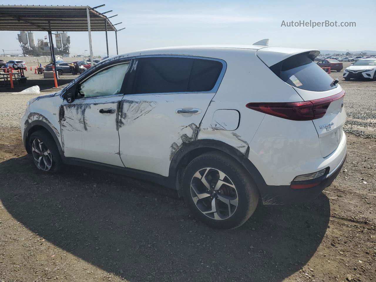 2020 Kia Sportage Lx Белый vin: KNDPMCAC4L7715226