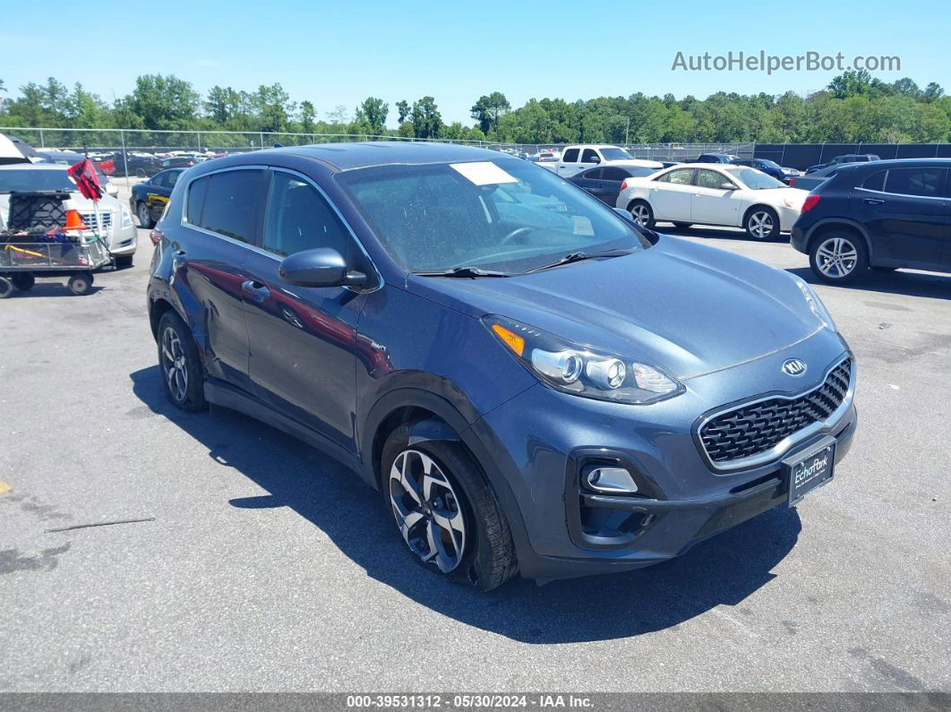 2020 Kia Sportage Lx Blue vin: KNDPMCAC4L7726226