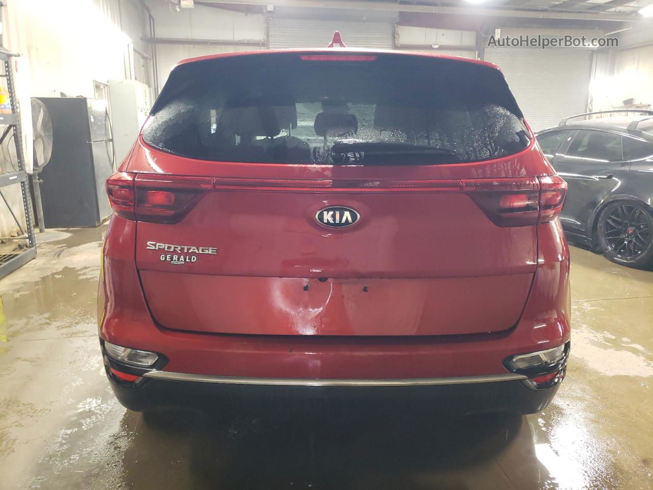 2020 Kia Sportage Lx Красный vin: KNDPMCAC4L7816671