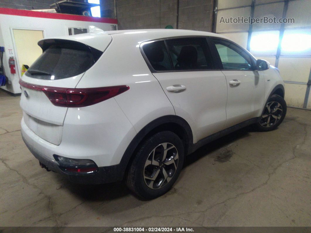 2020 Kia Sportage Lx White vin: KNDPMCAC4L7827556