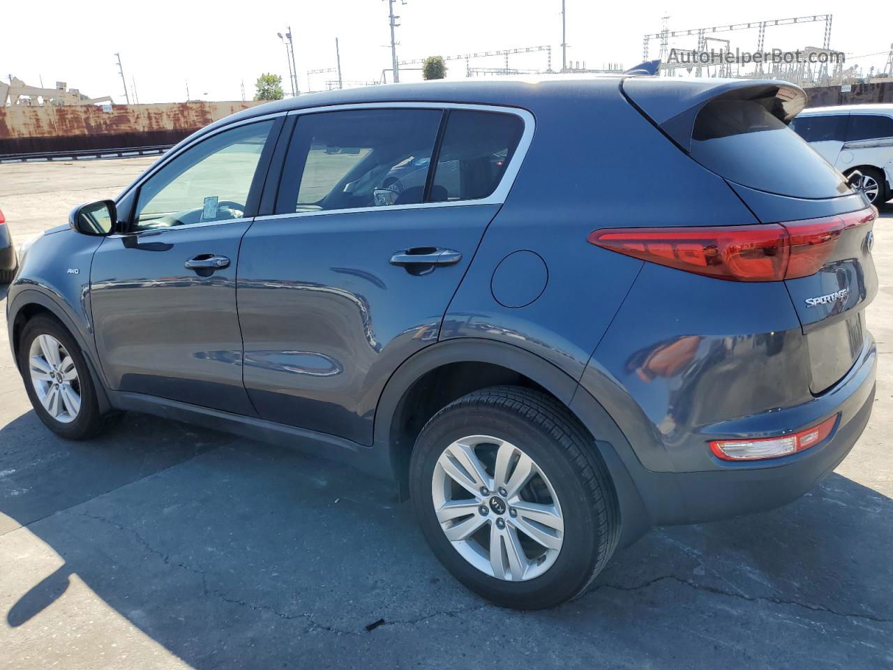 2017 Kia Sportage Lx Teal vin: KNDPMCAC5H7201103