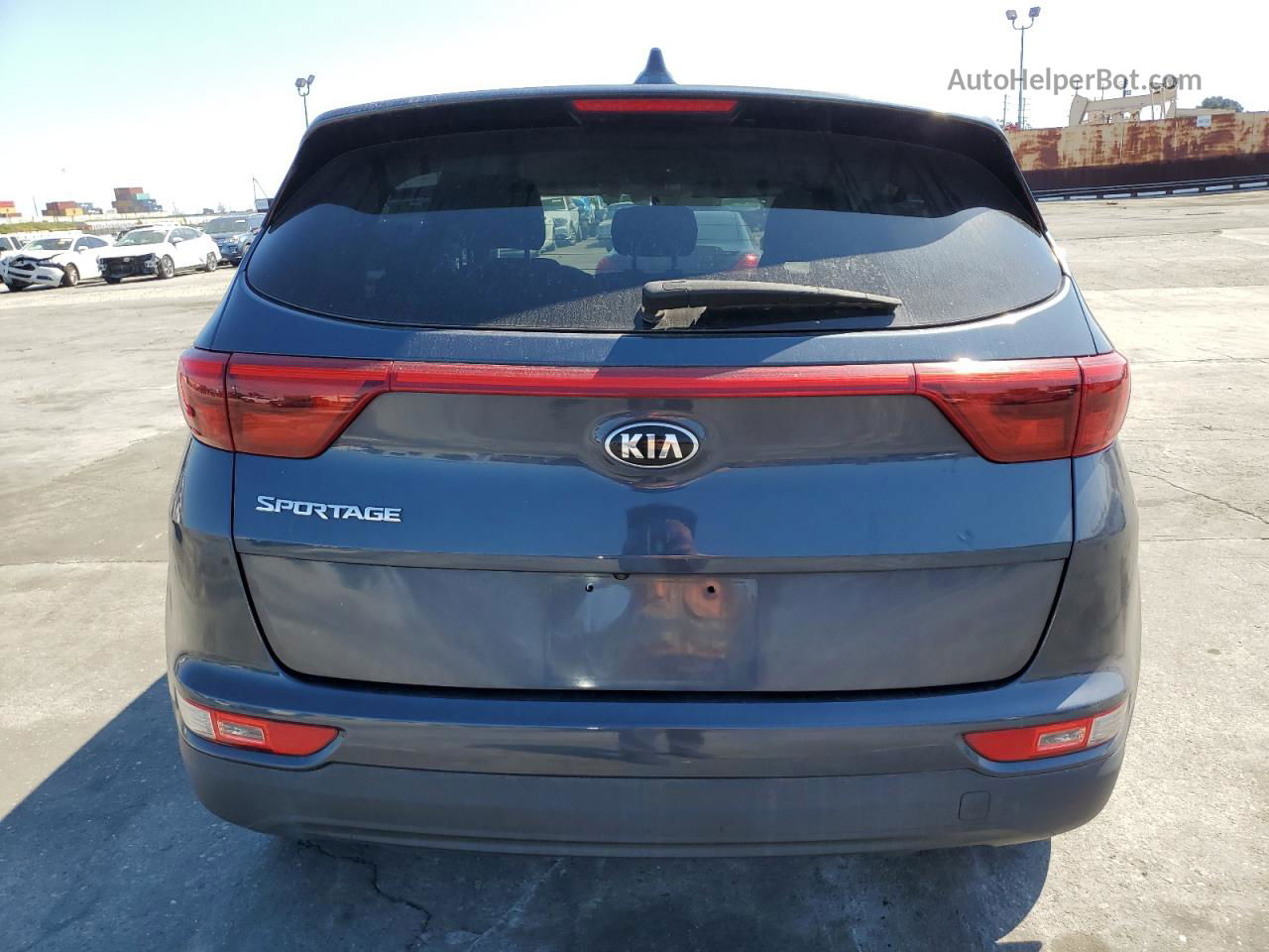 2017 Kia Sportage Lx Teal vin: KNDPMCAC5H7201103