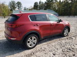 2017 Kia Sportage Lx Red vin: KNDPMCAC5H7220427