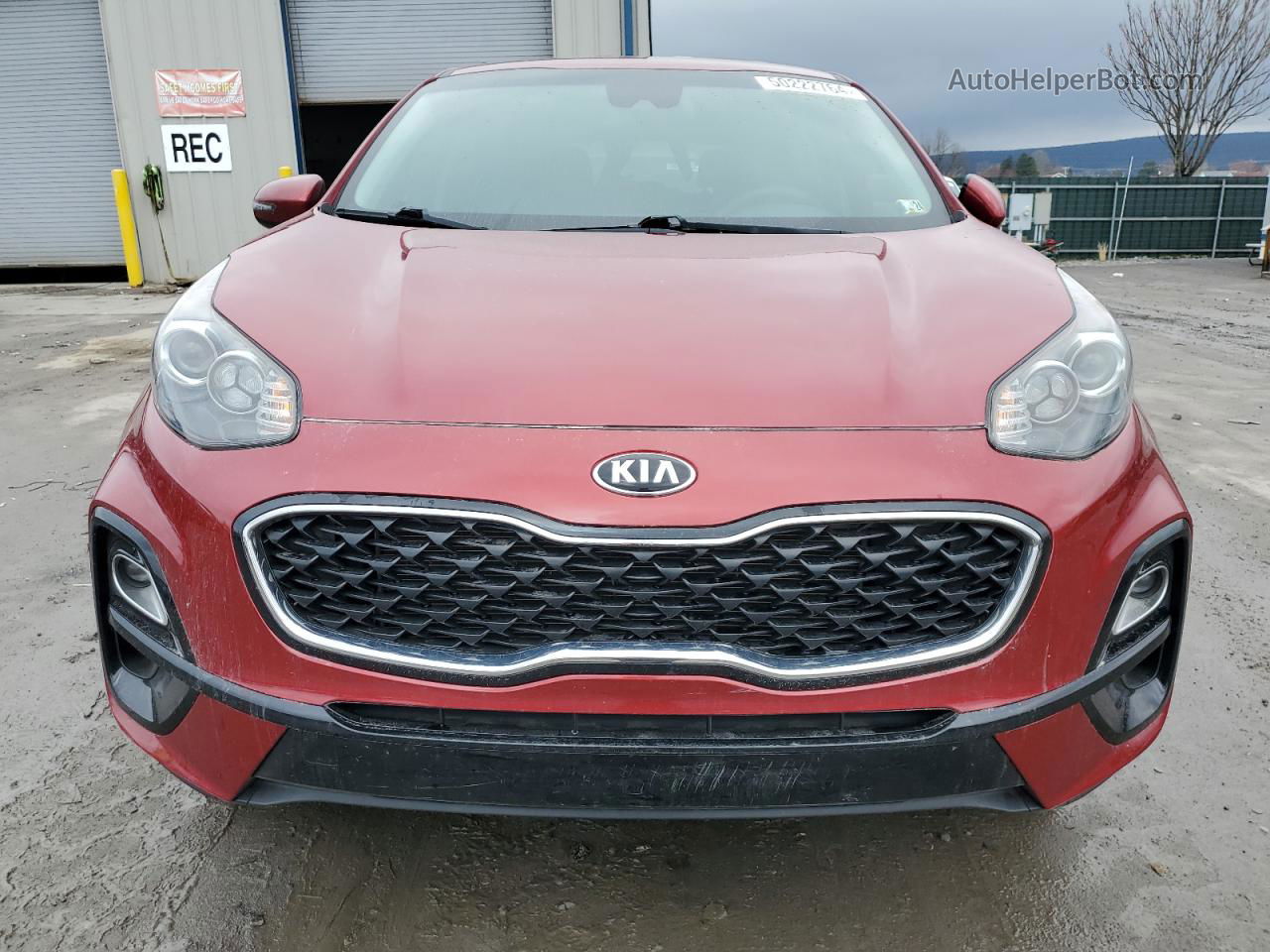 2020 Kia Sportage Lx Красный vin: KNDPMCAC5L7633375