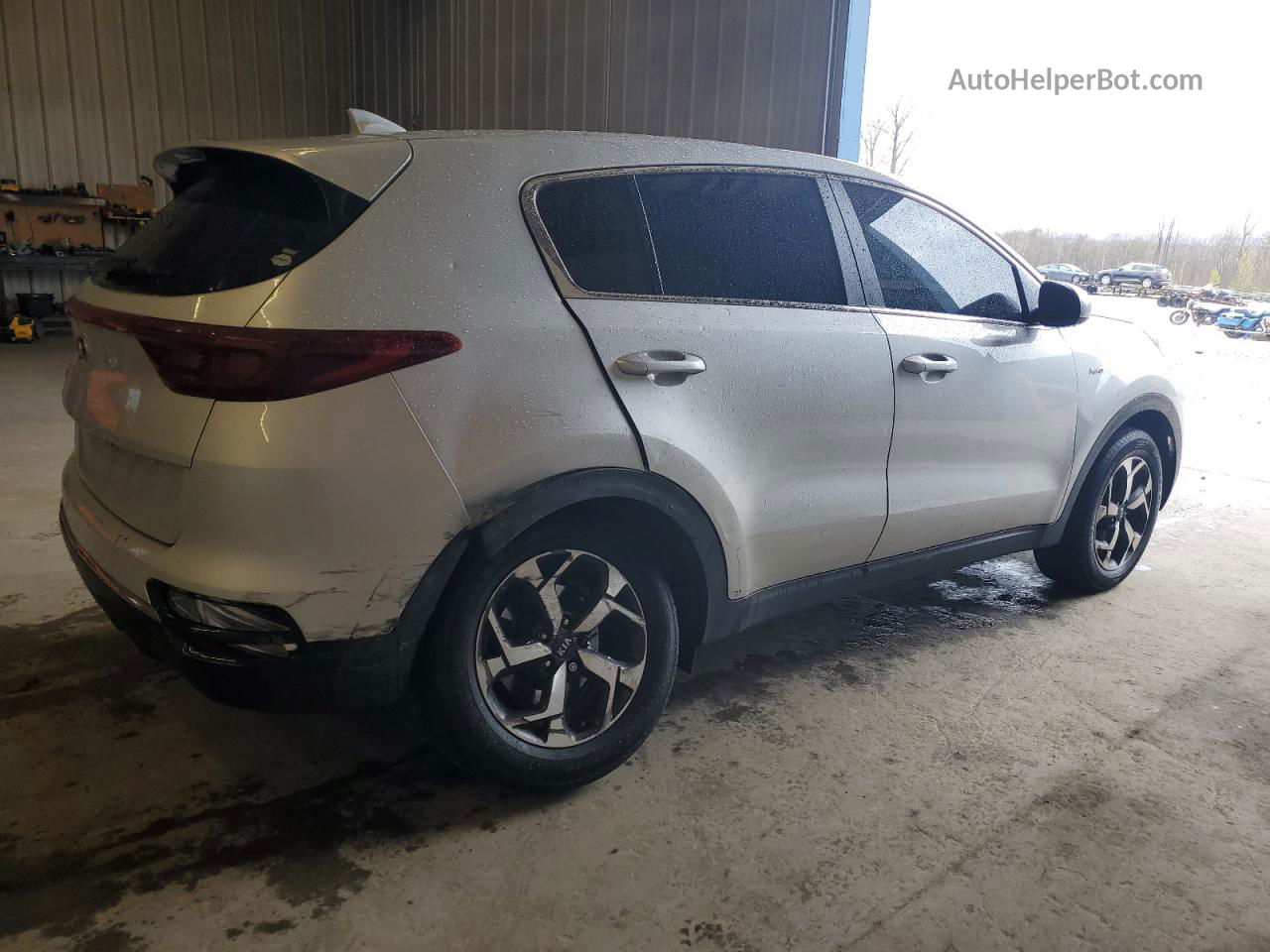 2020 Kia Sportage Lx Silver vin: KNDPMCAC5L7727790