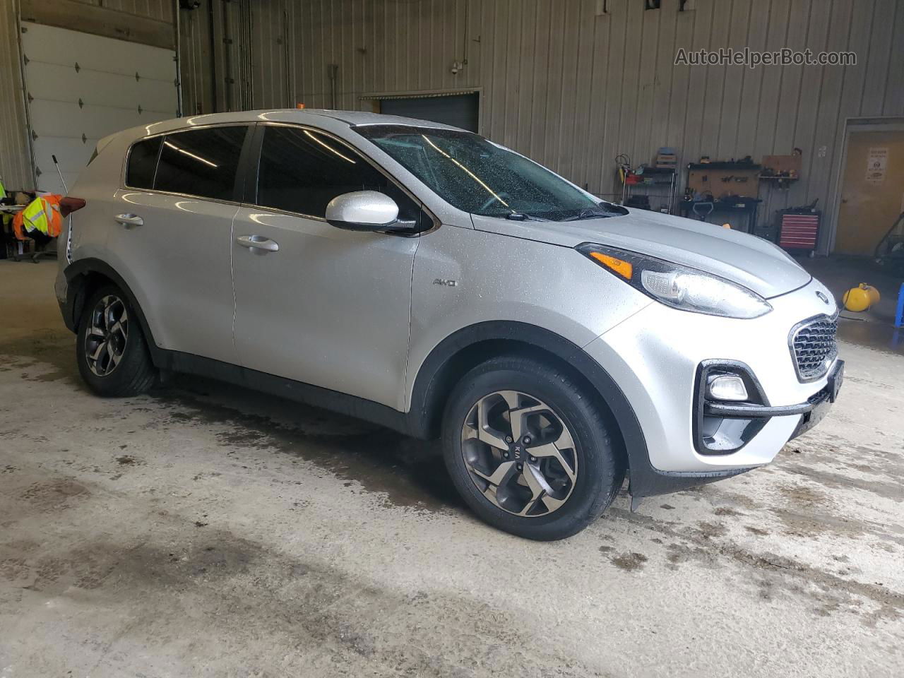 2020 Kia Sportage Lx Silver vin: KNDPMCAC5L7727790