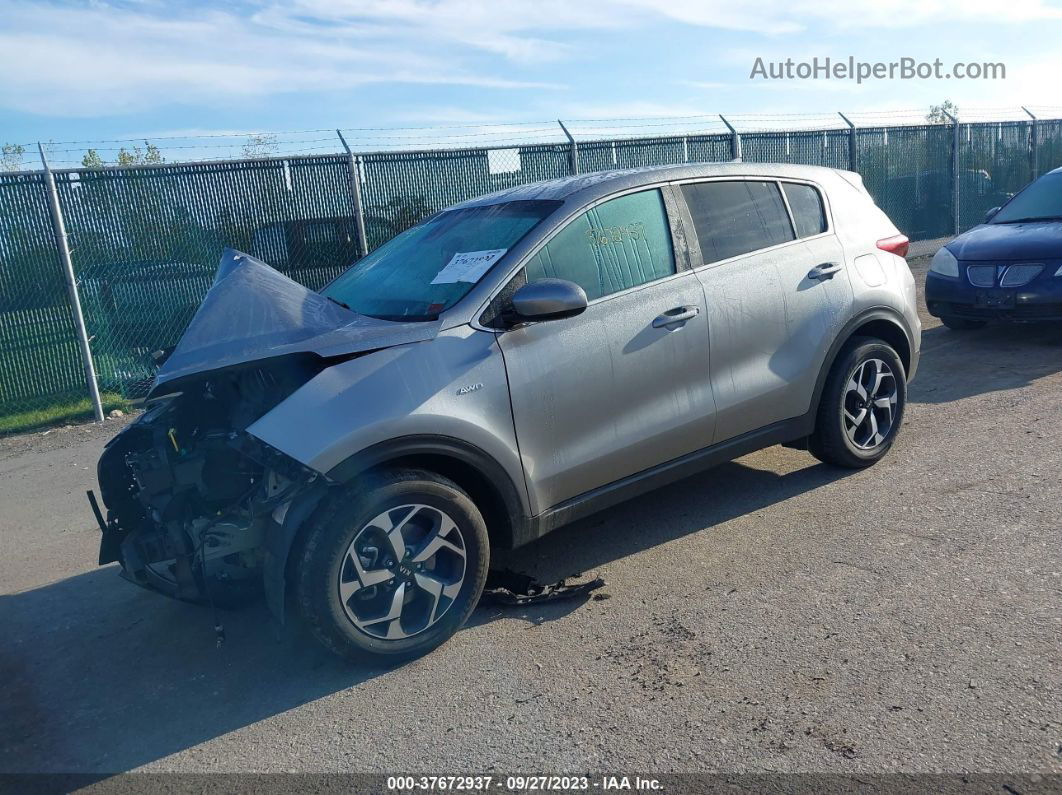 2020 Kia Sportage Lx Gray vin: KNDPMCAC5L7822074