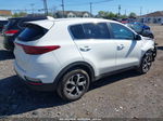 2020 Kia Sportage Lx White vin: KNDPMCAC5L7833737