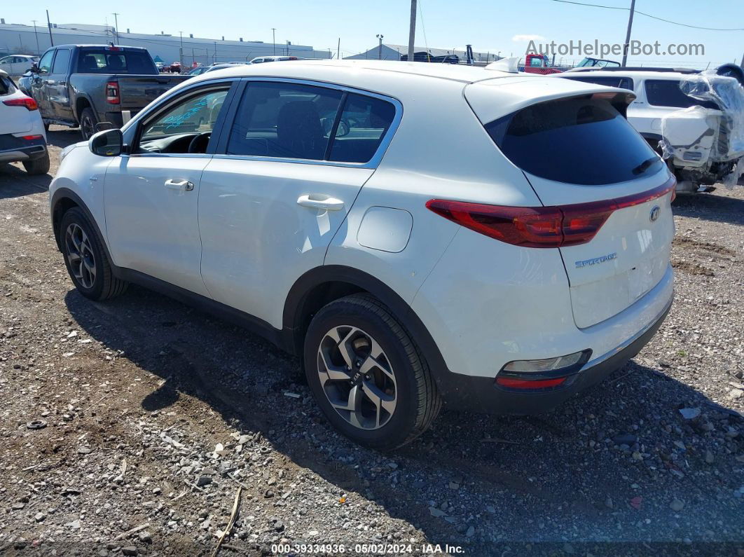 2020 Kia Sportage Lx White vin: KNDPMCAC5L7833737