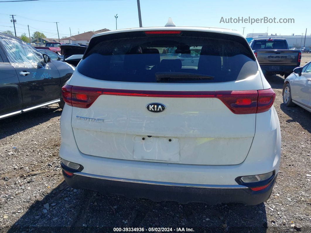 2020 Kia Sportage Lx White vin: KNDPMCAC5L7833737