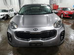 2017 Kia Sportage Lx Gray vin: KNDPMCAC6H7032404