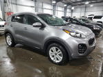 2017 Kia Sportage Lx Gray vin: KNDPMCAC6H7032404