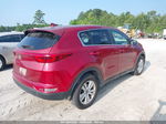 2017 Kia Sportage Lx Бордовый vin: KNDPMCAC6H7039966