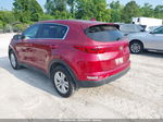 2017 Kia Sportage Lx Burgundy vin: KNDPMCAC6H7039966