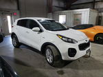 2017 Kia Sportage Lx White vin: KNDPMCAC6H7040681