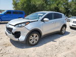 2017 Kia Sportage Lx Silver vin: KNDPMCAC6H7068612