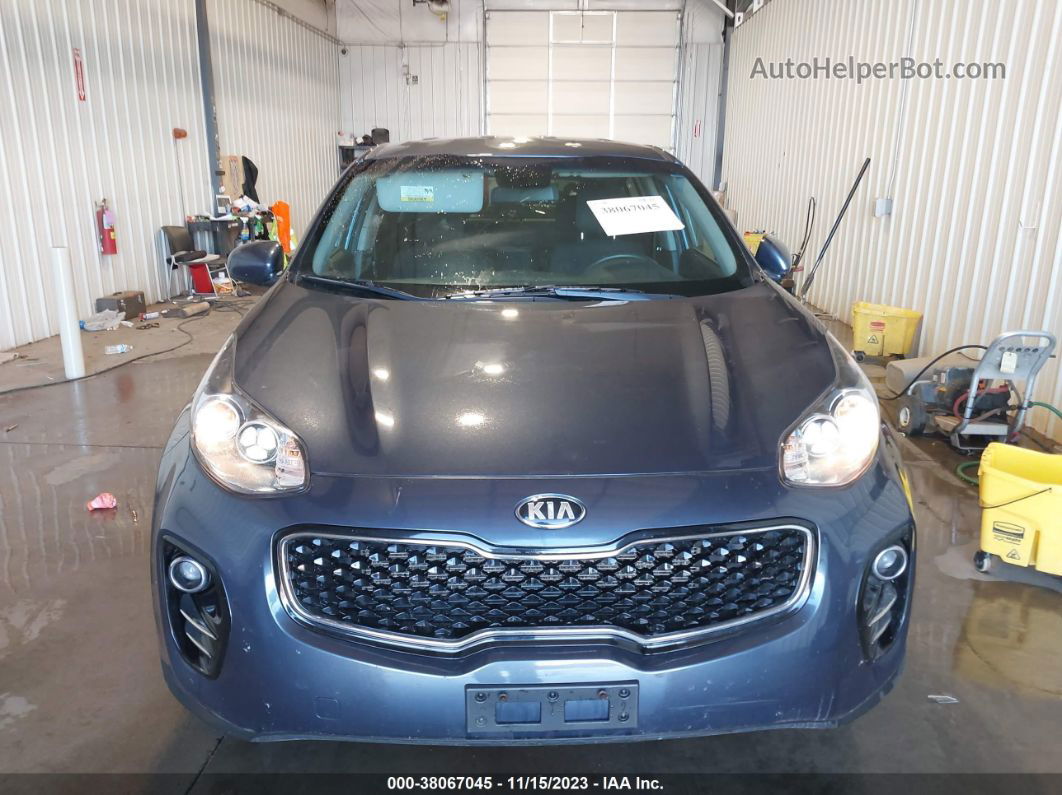 2017 Kia Sportage Lx Синий vin: KNDPMCAC6H7243067