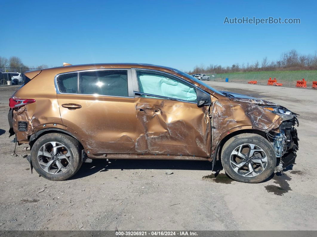 2020 Kia Sportage Lx Brown vin: KNDPMCAC6L7631411