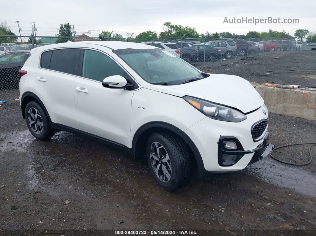 2020 Kia Sportage Lx Белый vin: KNDPMCAC6L7665588