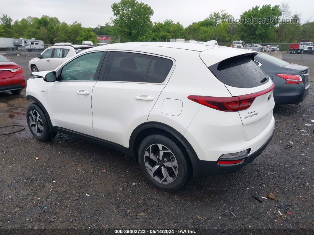 2020 Kia Sportage Lx White vin: KNDPMCAC6L7665588