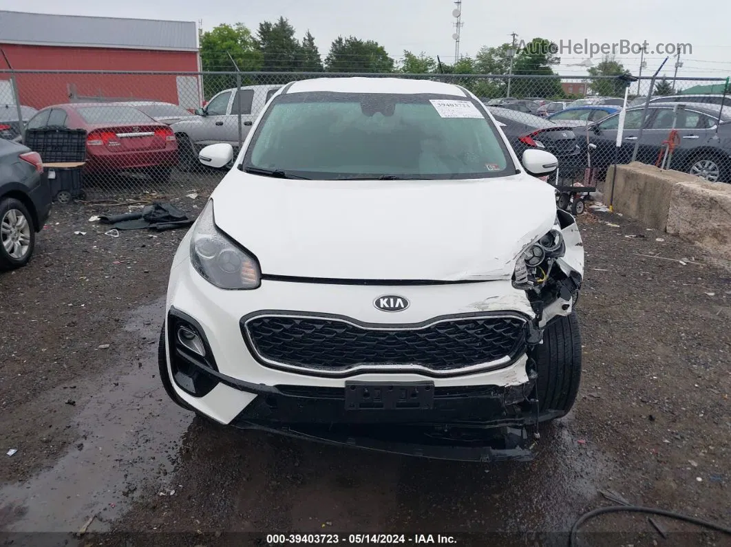 2020 Kia Sportage Lx White vin: KNDPMCAC6L7665588