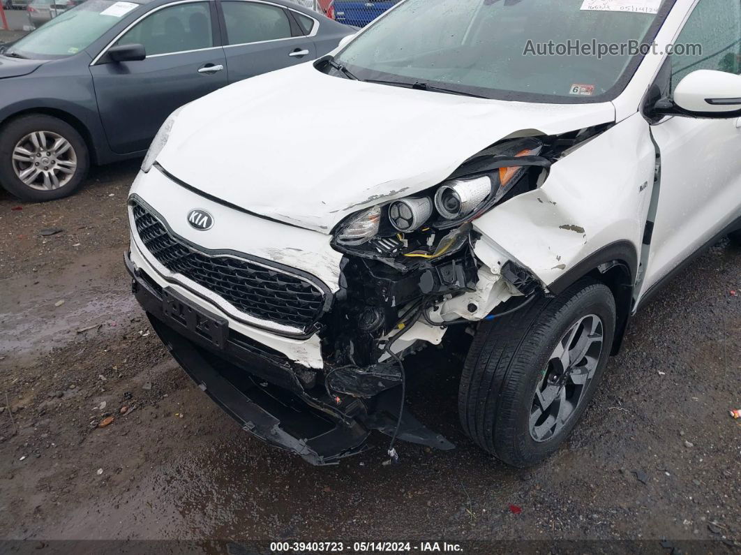 2020 Kia Sportage Lx White vin: KNDPMCAC6L7665588