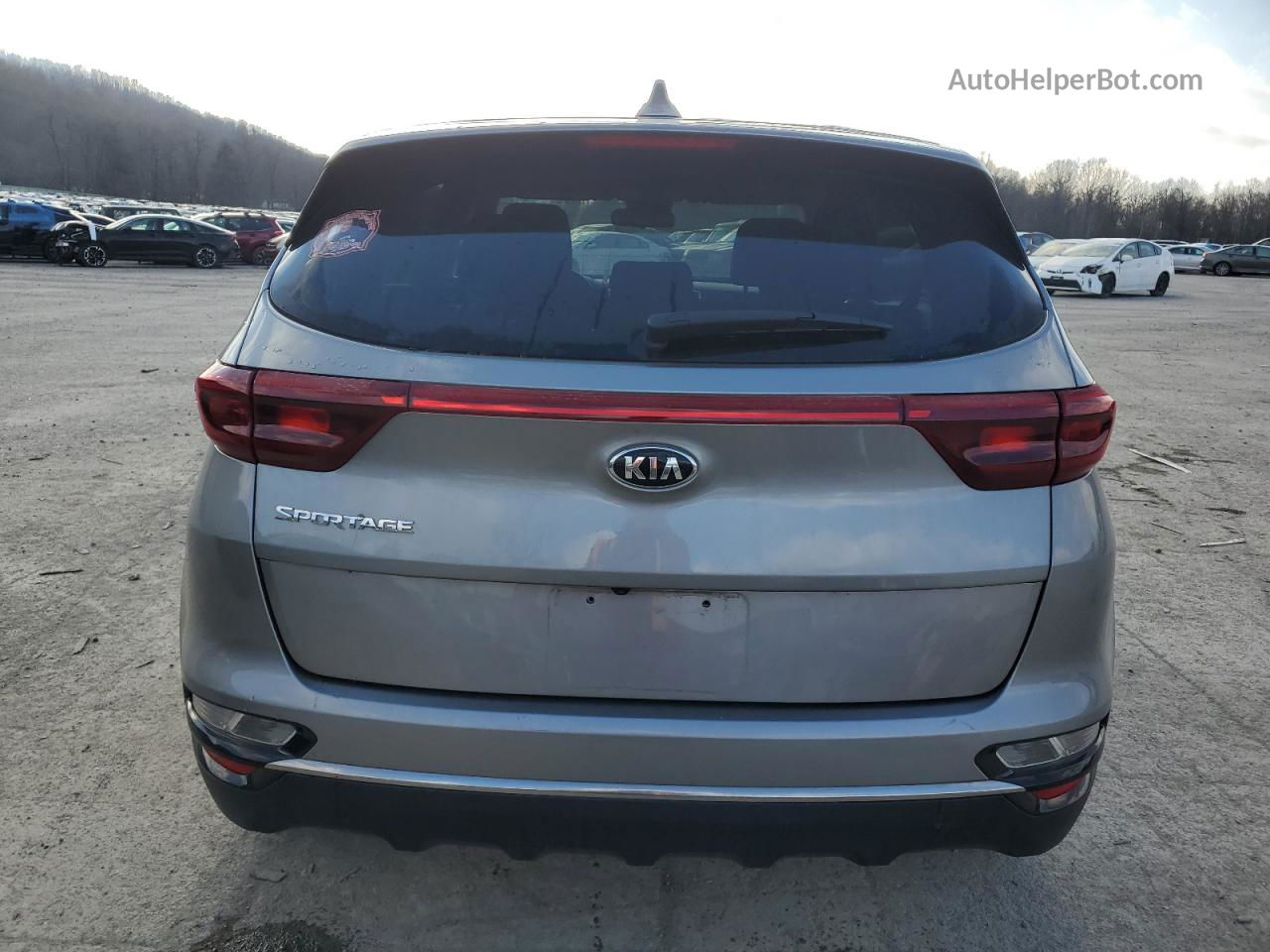 2020 Kia Sportage Lx Серый vin: KNDPMCAC6L7731122