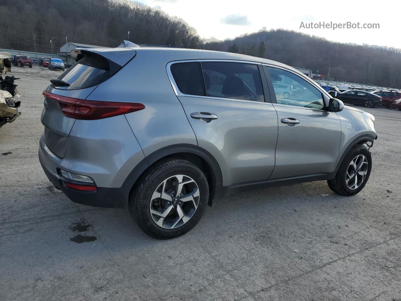 2020 Kia Sportage Lx Gray vin: KNDPMCAC6L7731122