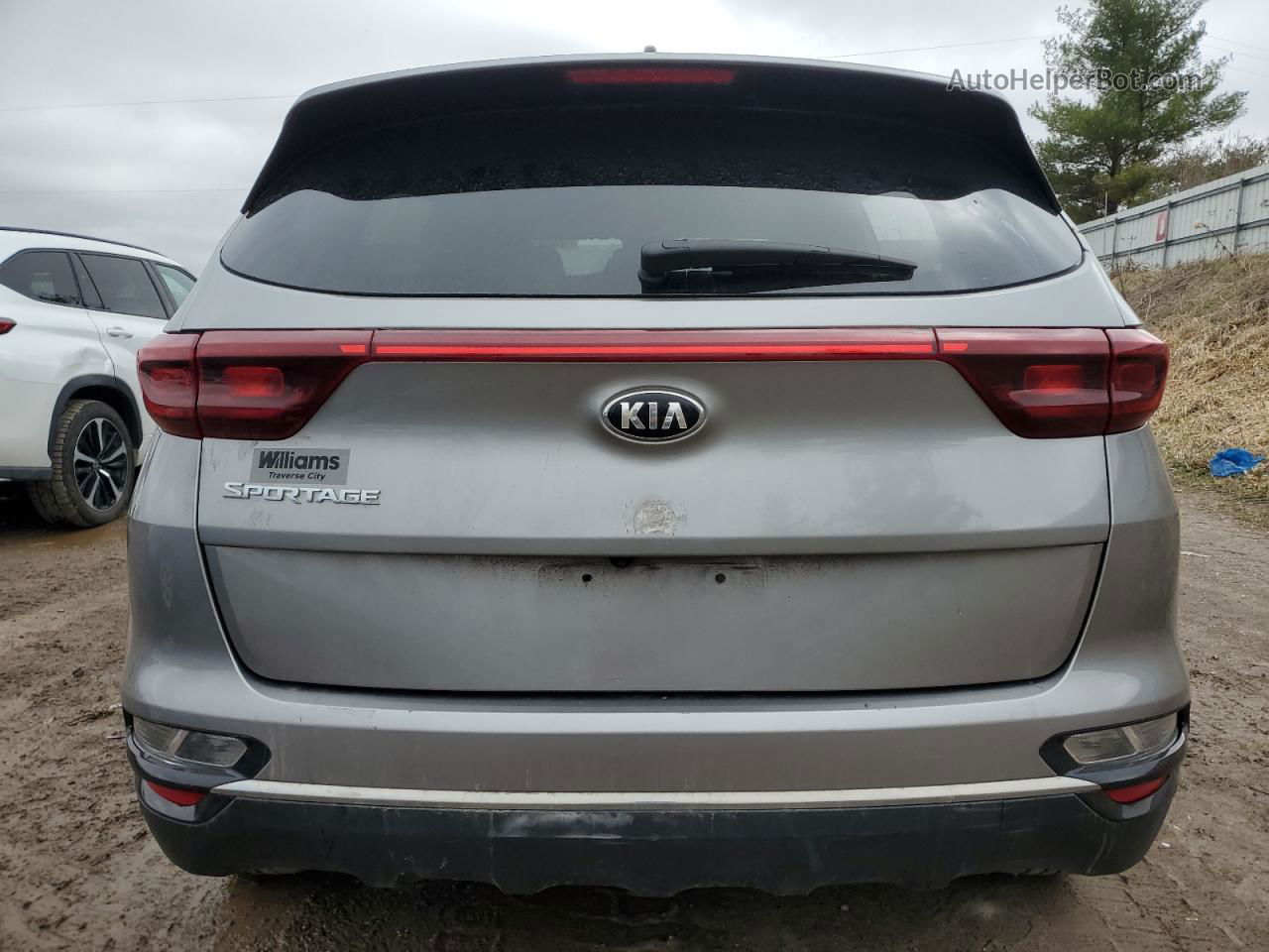 2020 Kia Sportage Lx Gray vin: KNDPMCAC6L7738197