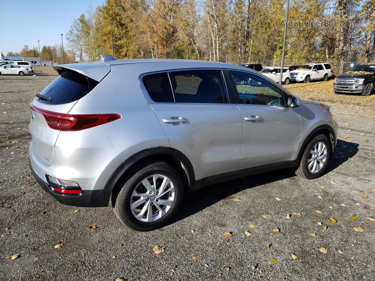 2020 Kia Sportage Lx Silver vin: KNDPMCAC6L7748177