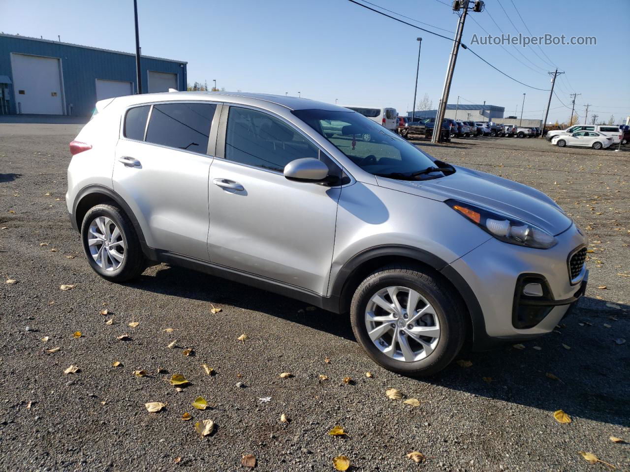 2020 Kia Sportage Lx Silver vin: KNDPMCAC6L7748177