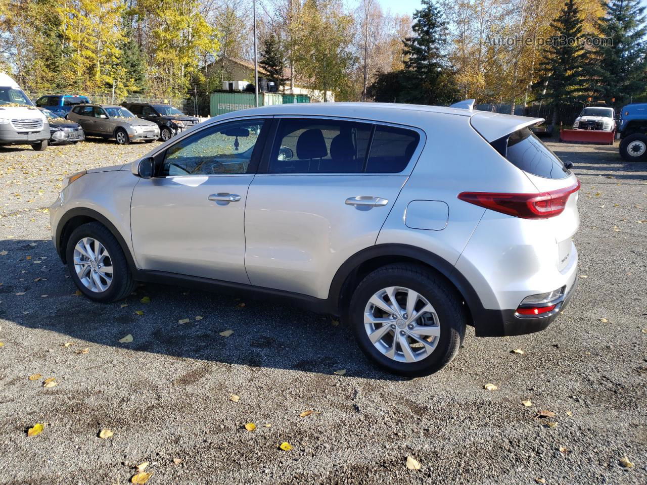 2020 Kia Sportage Lx Silver vin: KNDPMCAC6L7748177