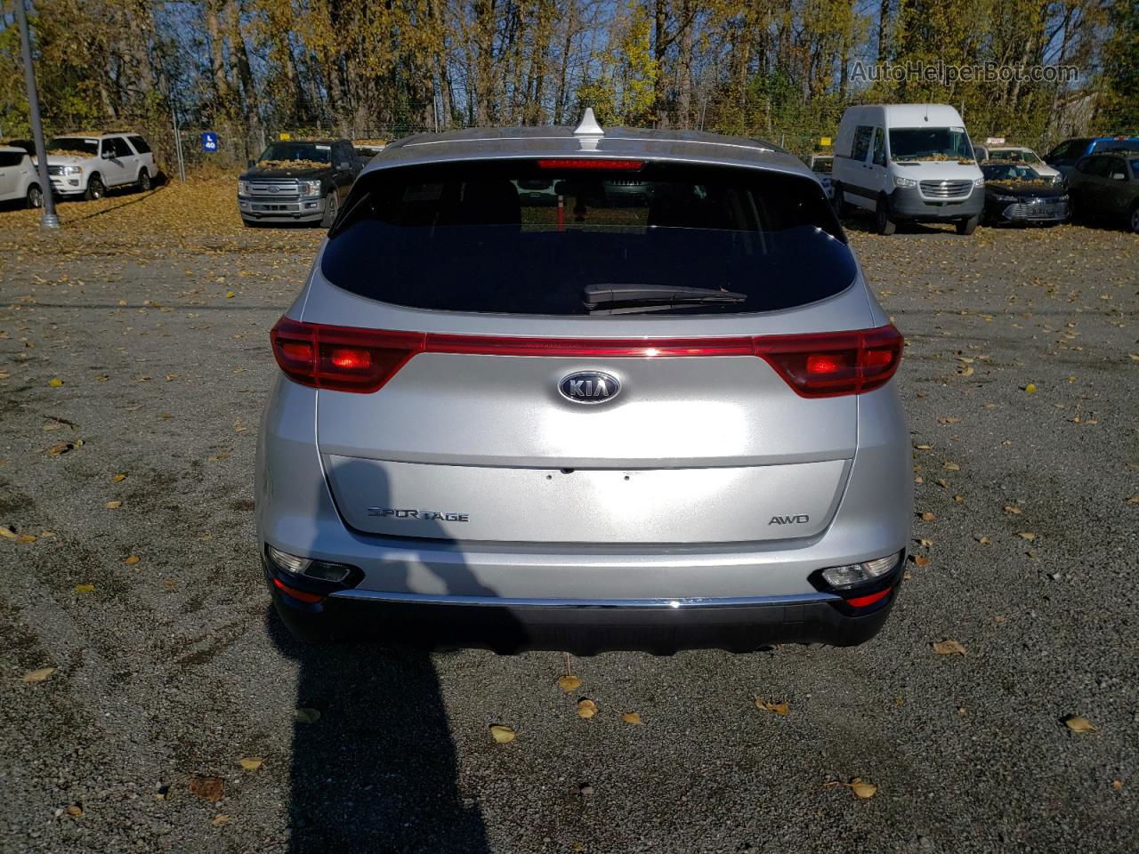 2020 Kia Sportage Lx Silver vin: KNDPMCAC6L7748177