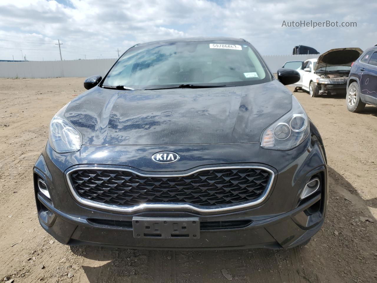 2020 Kia Sportage Lx Black vin: KNDPMCAC6L7749801