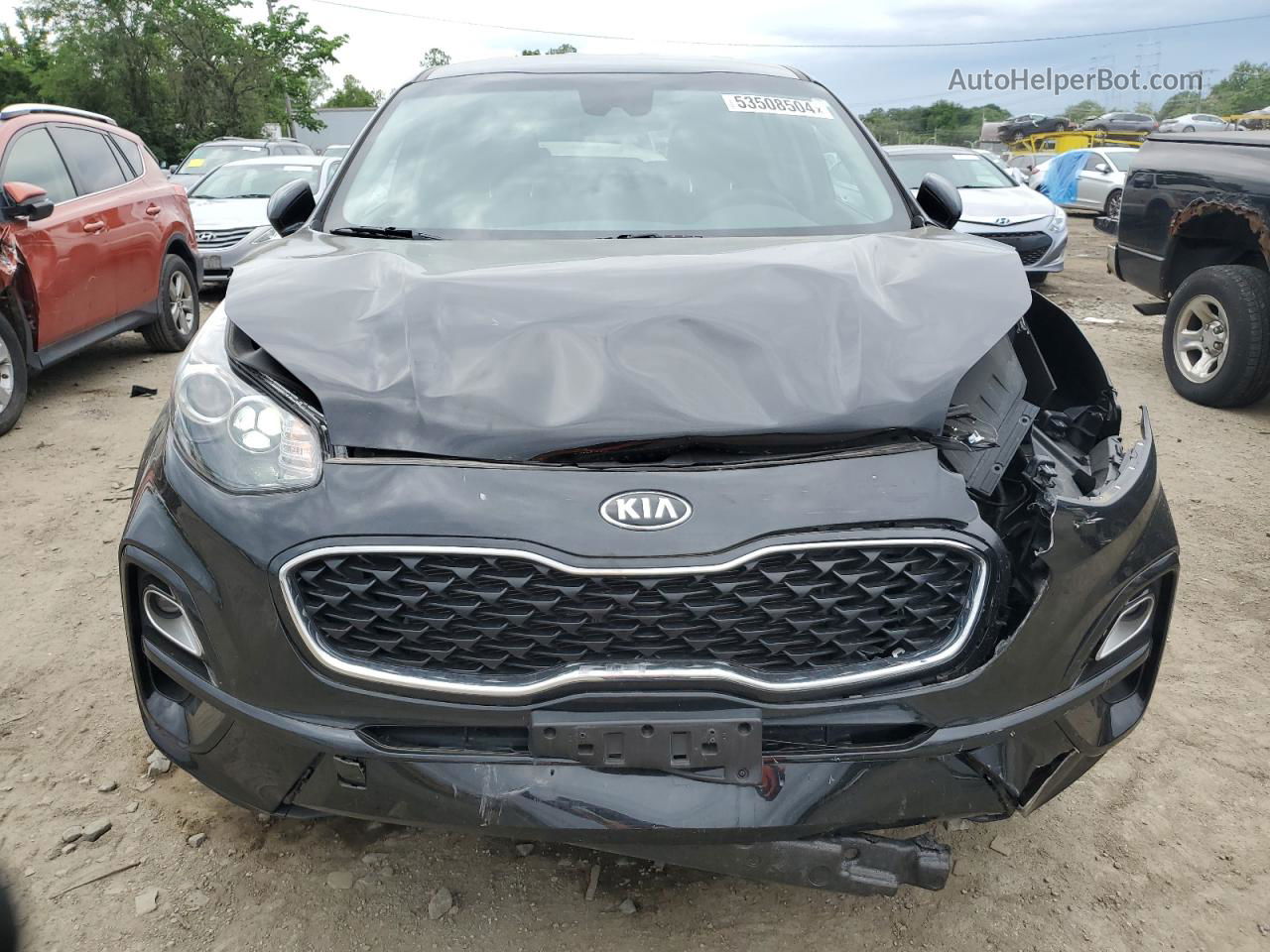 2020 Kia Sportage Lx Black vin: KNDPMCAC6L7752844