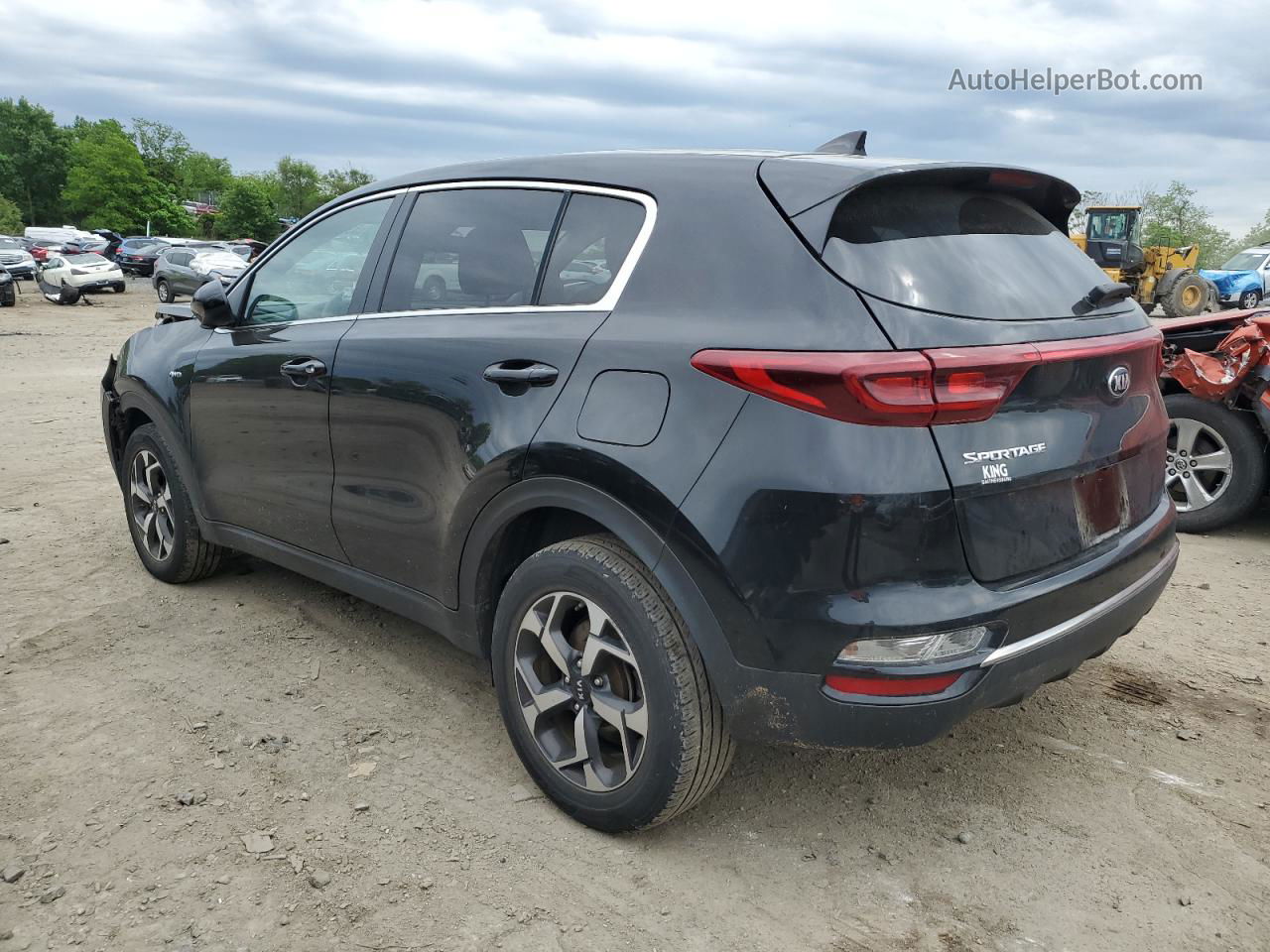 2020 Kia Sportage Lx Black vin: KNDPMCAC6L7752844