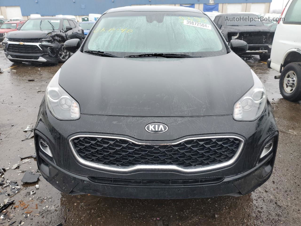 2020 Kia Sportage Lx Черный vin: KNDPMCAC6L7779395