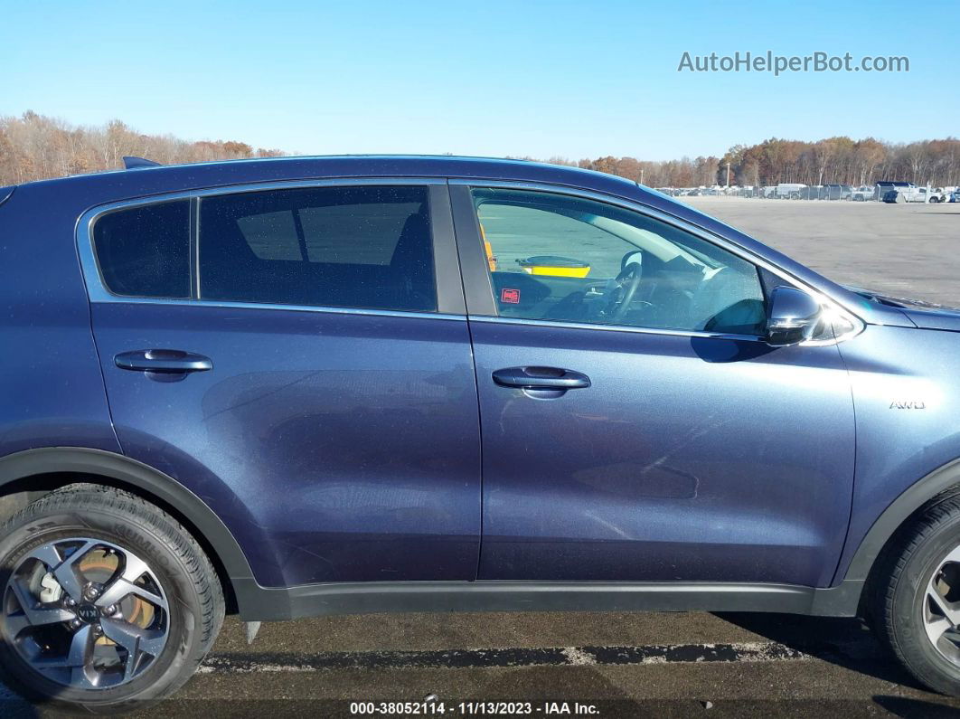 2020 Kia Sportage Lx Синий vin: KNDPMCAC6L7839031